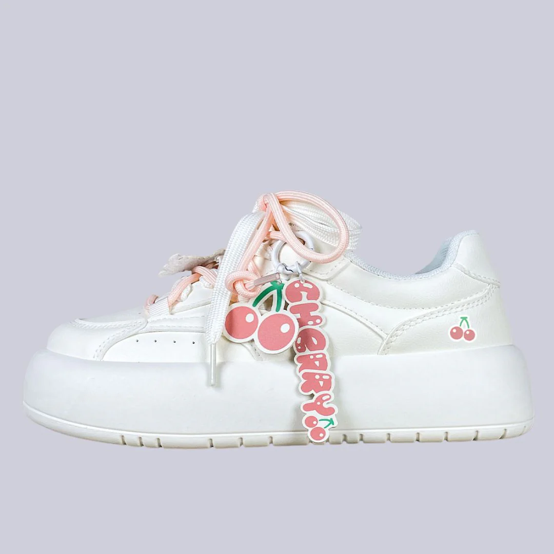 Sweet Escape Cherry Charm Edition Chunky Sneakers - Women's