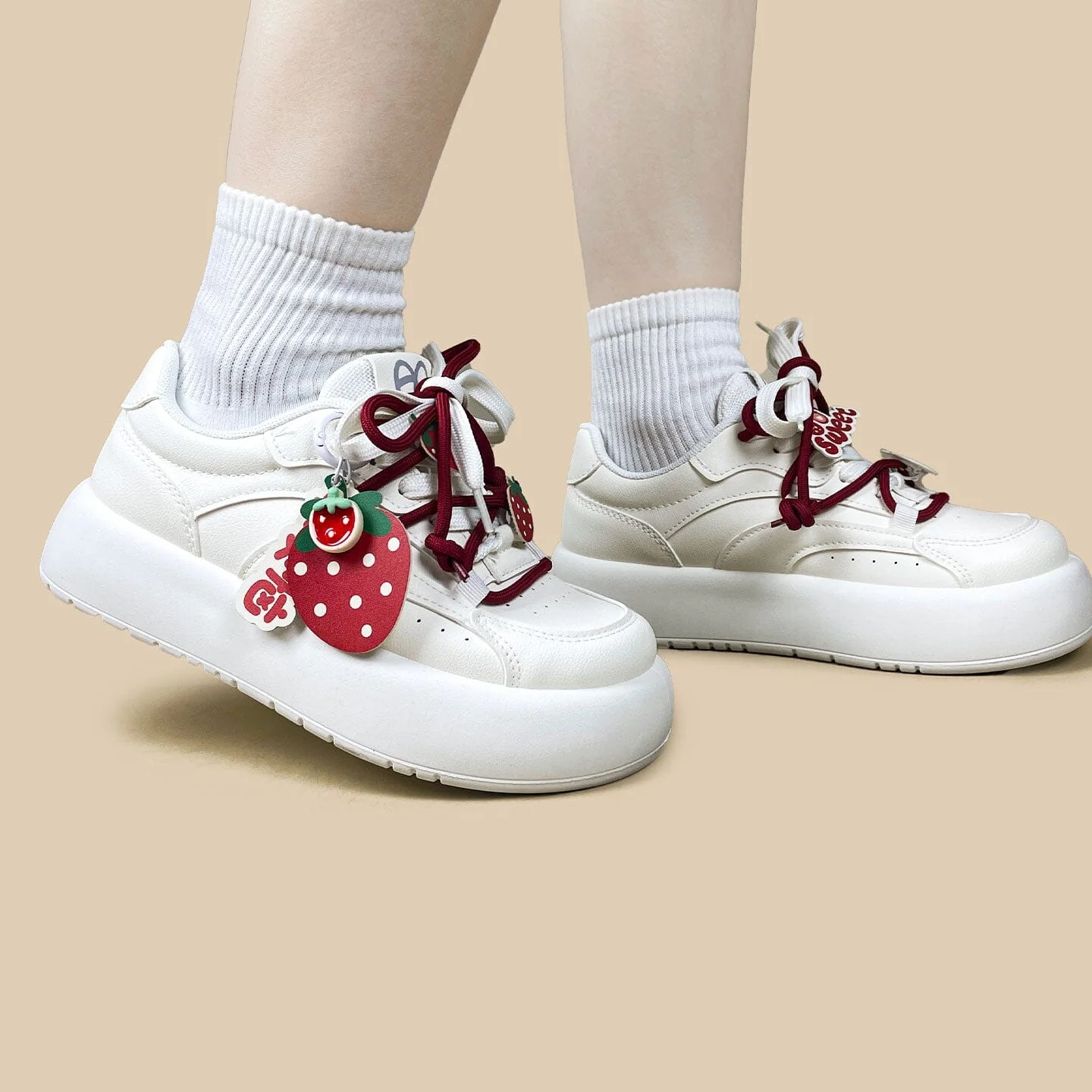 *CLEARANCE* Sweet Escape Strawberry 2.0 Edition Chunky Sneakers - Women's - Image 7