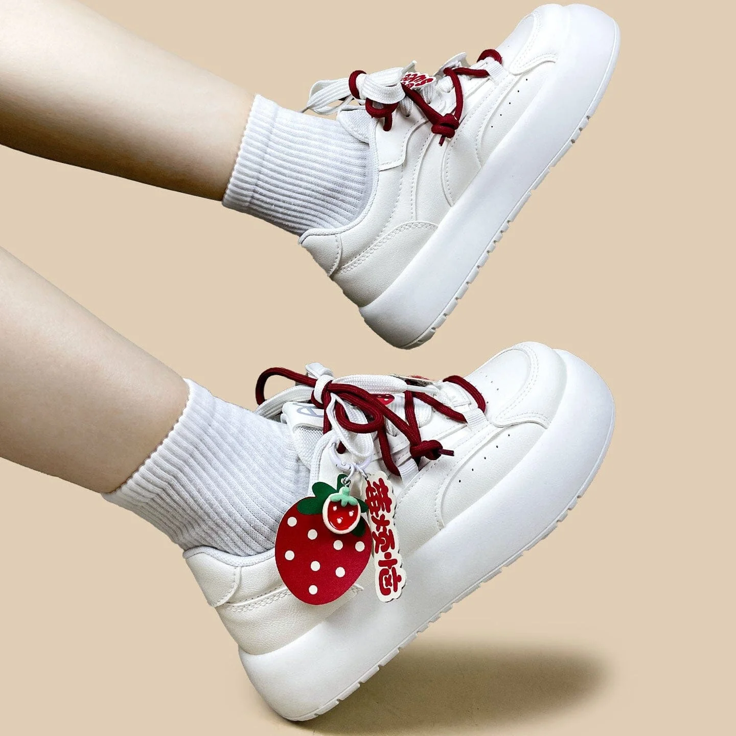 *CLEARANCE* Sweet Escape Strawberry 2.0 Edition Chunky Sneakers - Women's - Image 9