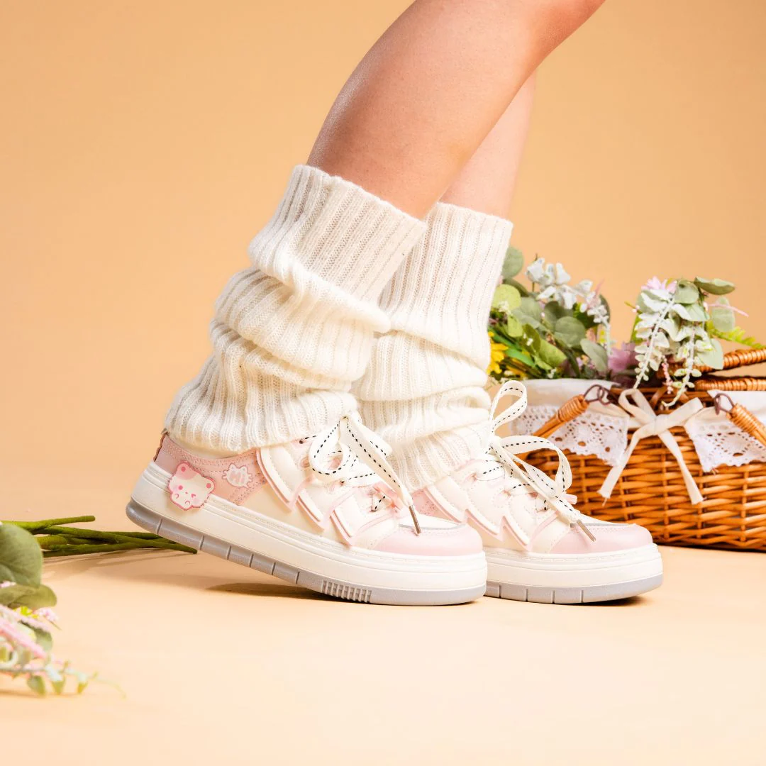 *CLEARANCE* Ultra Friendly Kitty Casual Chunky Shoes - Unisex - Image 4