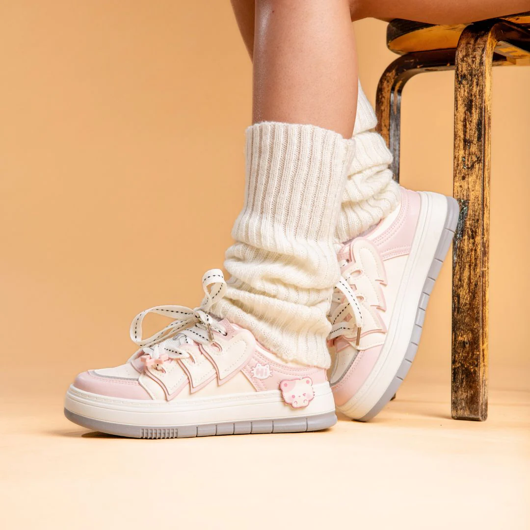 *CLEARANCE* Ultra Friendly Kitty Casual Chunky Shoes - Unisex - Image 6