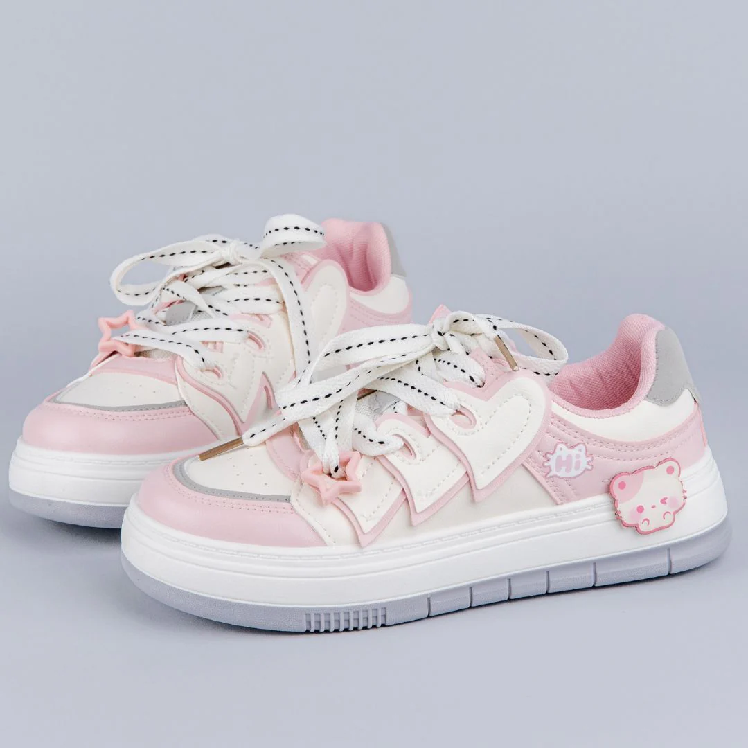*CLEARANCE* Ultra Friendly Kitty Casual Chunky Shoes - Unisex - Image 9