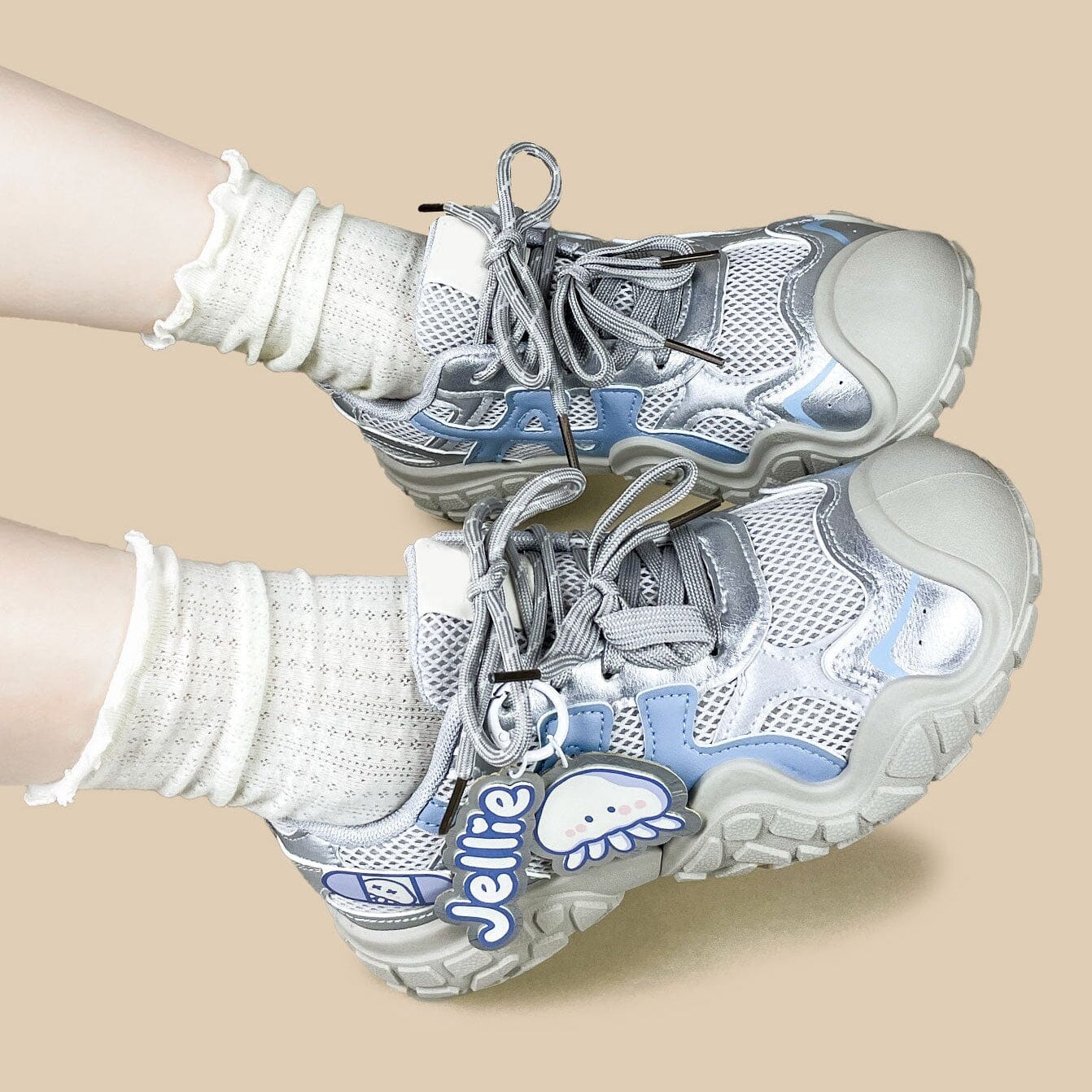 Jellie Baby Kawaii Chunky Sneakers – Women's - Image 8