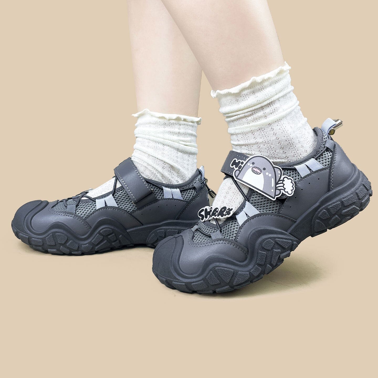 Storm Shark Mary Jane Chunky Sneakers - Women's - Image 6