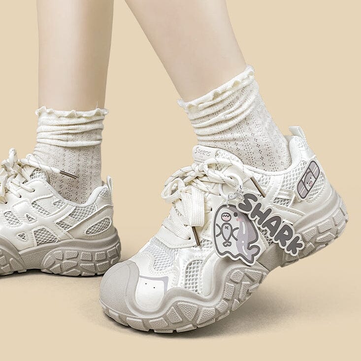 Ultra Chubby Kabbu Sharku Cream Chunky Sneakers – Women's - Image 10