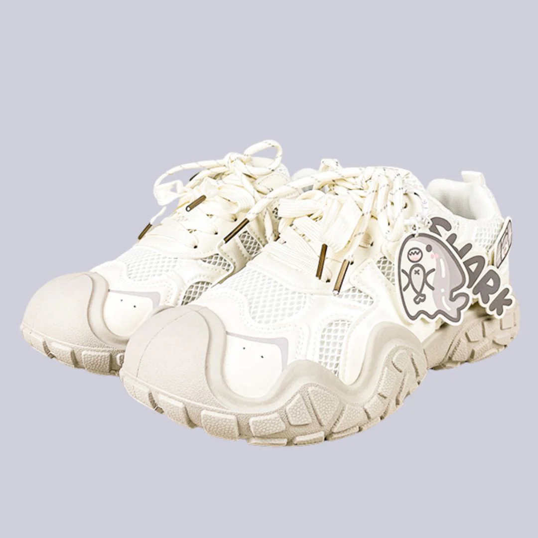 Ultra Chubby Kabbu Sharku Cream Chunky Sneakers – Women's - Image 2