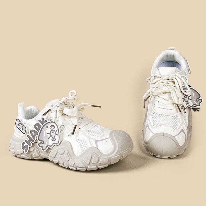 Ultra Chubby Kabbu Sharku Cream Chunky Sneakers – Women's - Image 4